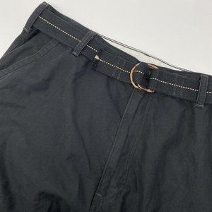 Levi's The Original Jeans‎ Cargo Shorts Mens 100% Cotton Size 40 Black